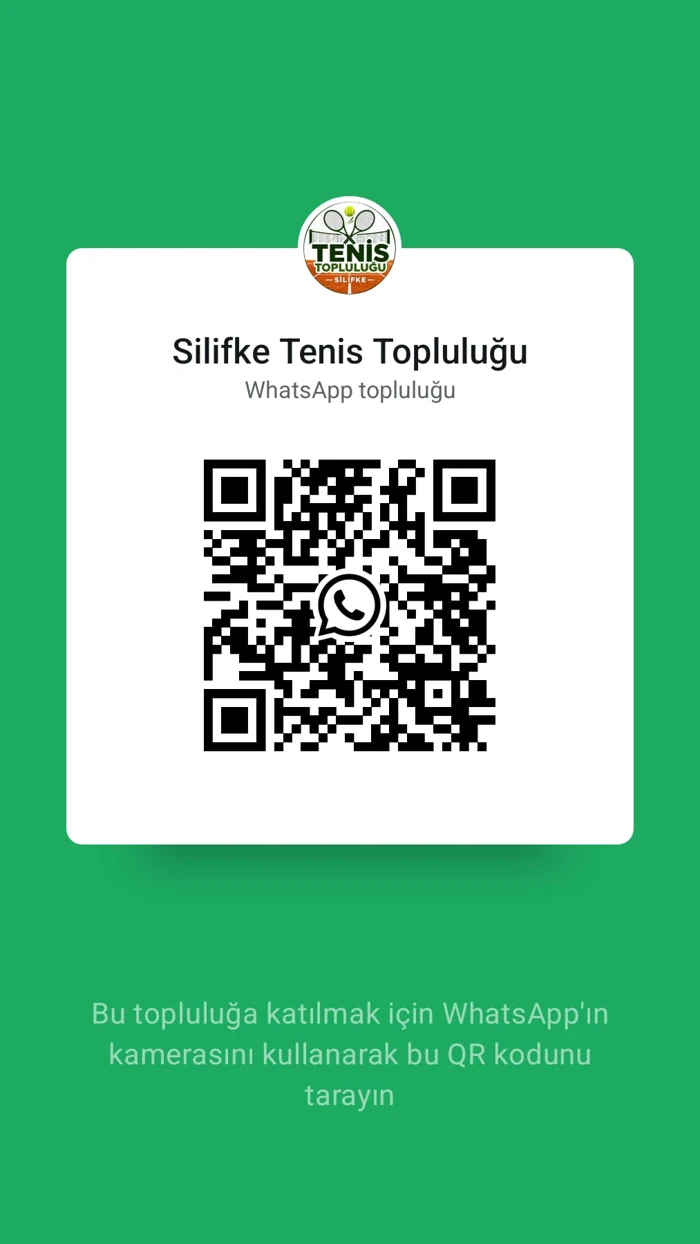 Silifke Tenis Topluluğu QR kodu